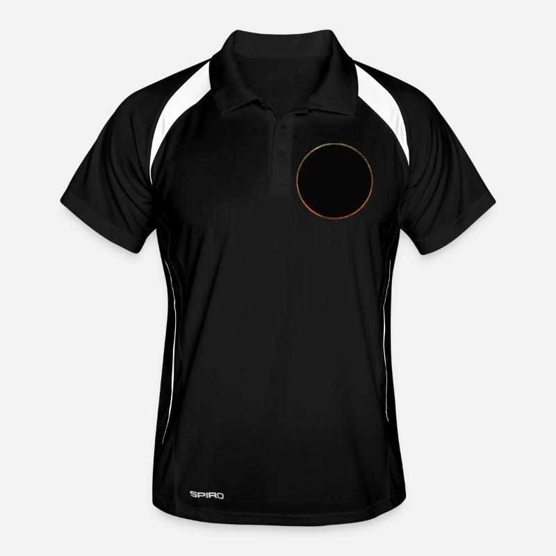 Solar eclipse Men's Polo breathable