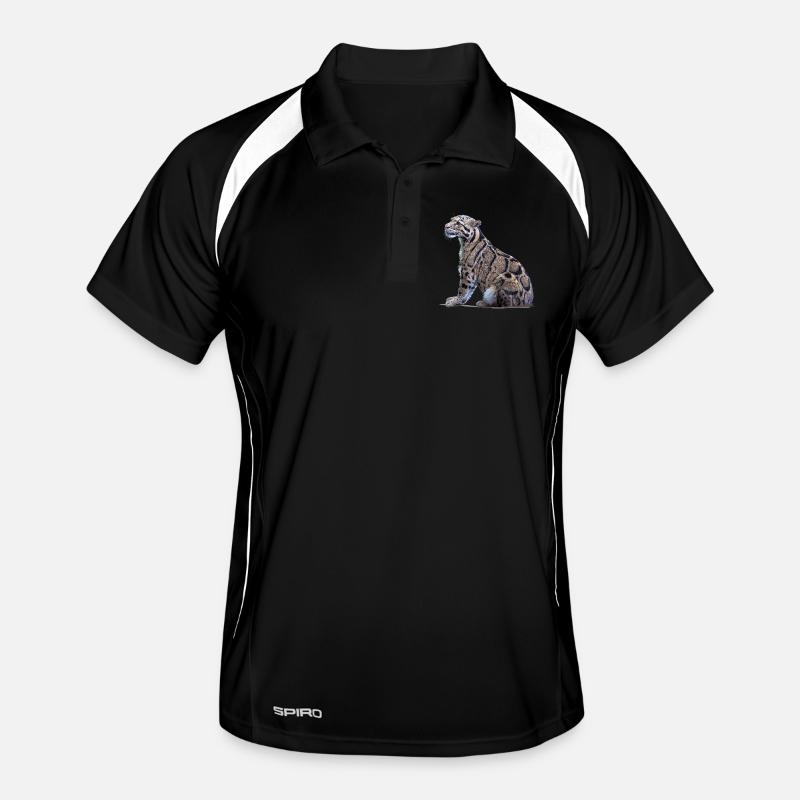 Panthère nébuleuse Polo respirant Homme