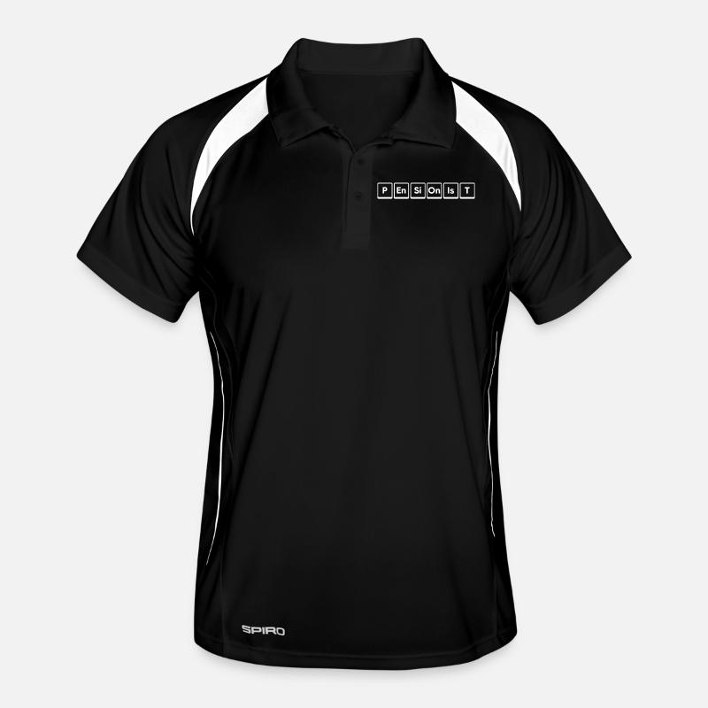 Déclaration de retraite des retraités Loisirs Adieu Polo respirant Homme