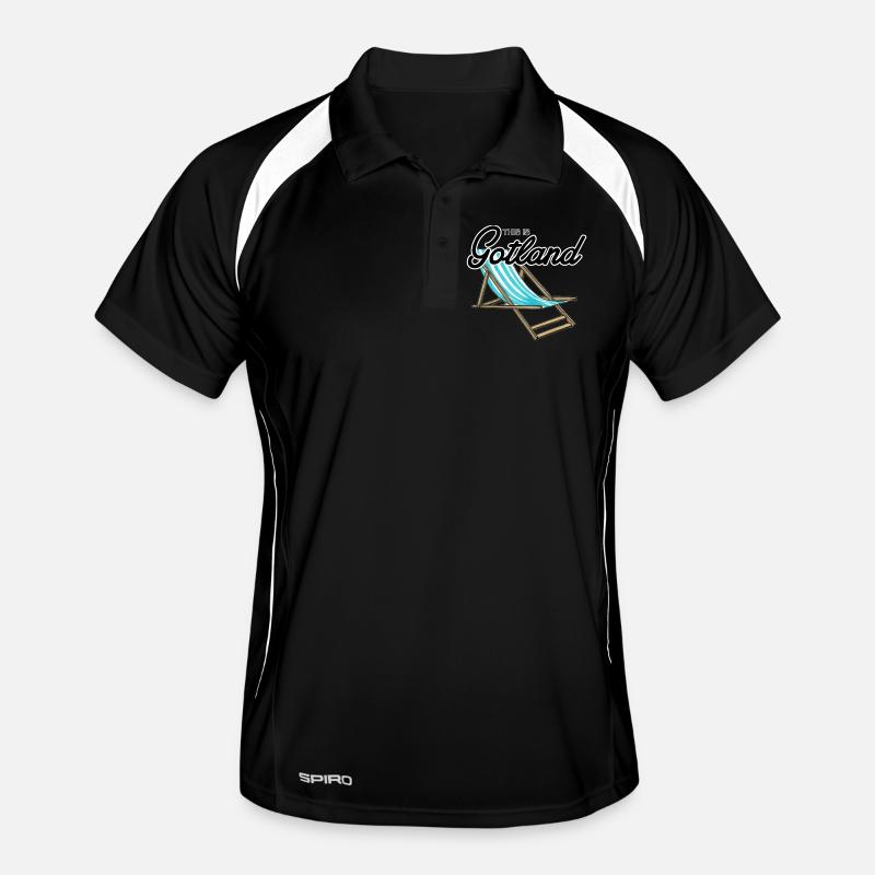 This is Gotland Beach Chair Men's Polo breathable