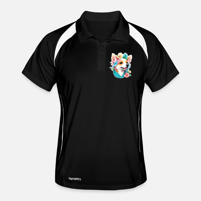 Corgi Polo respirant Homme