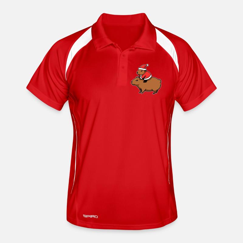 Capybara Noël Polo respirant Homme