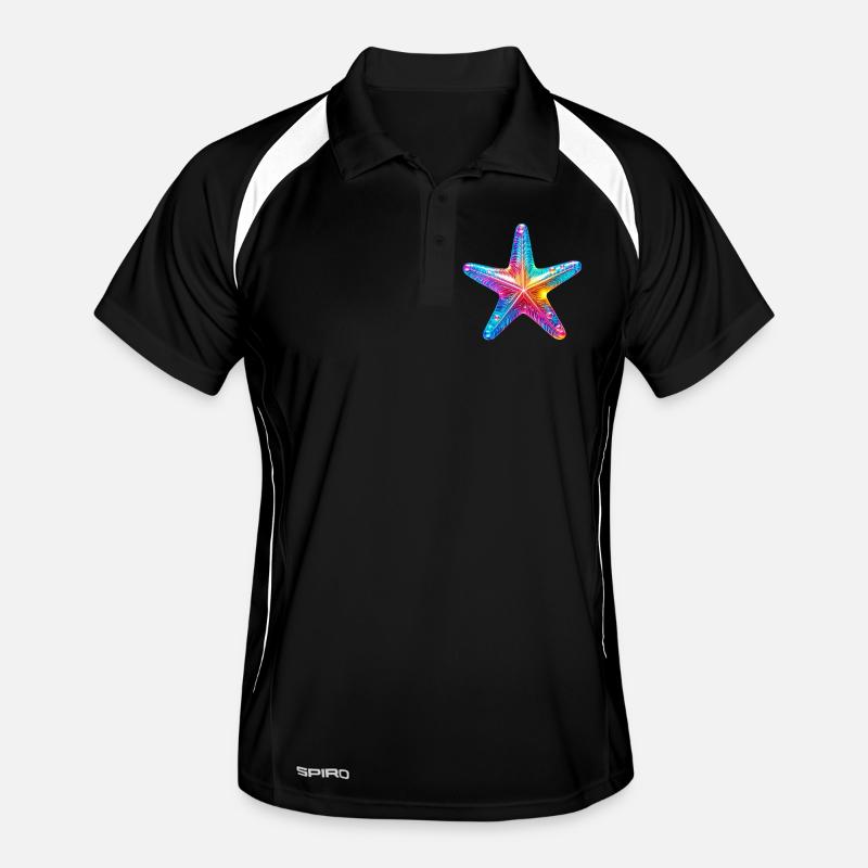 Étoile de mer Polo respirant Homme