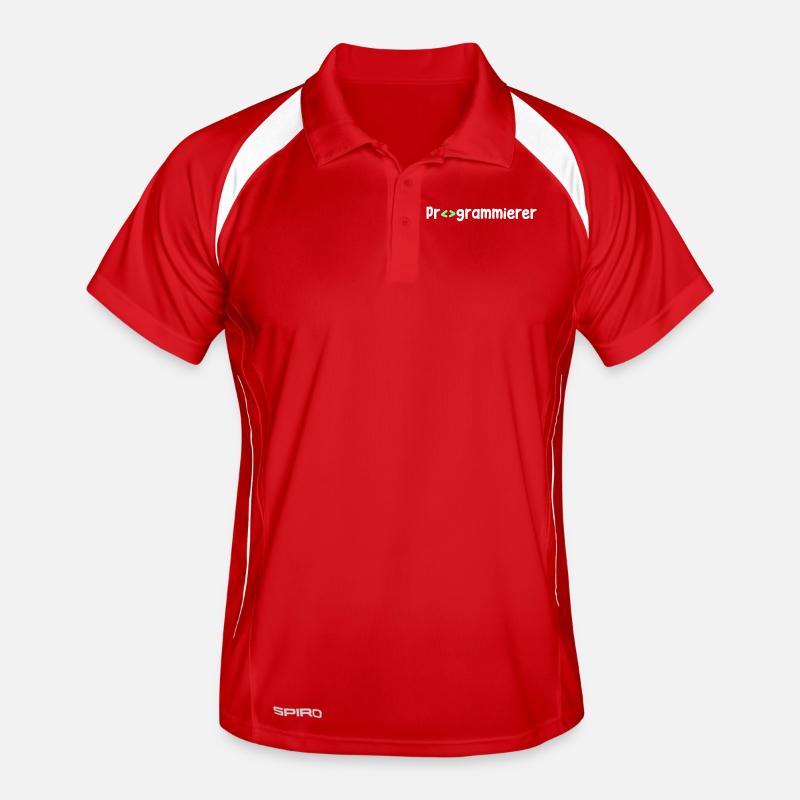 Programmierer Computerfreak Skripting Code Nerd Männer Polo atmungsaktiv