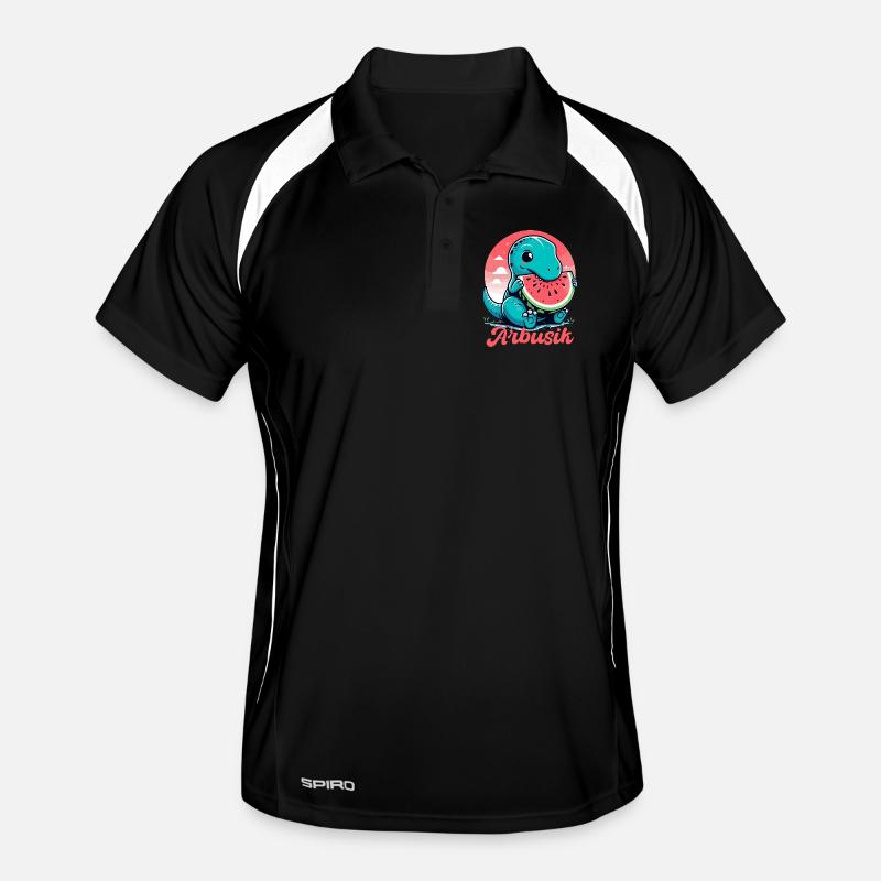 Mignon T-Rex Pastèque Arbusik Cadeau Polo respirant Homme