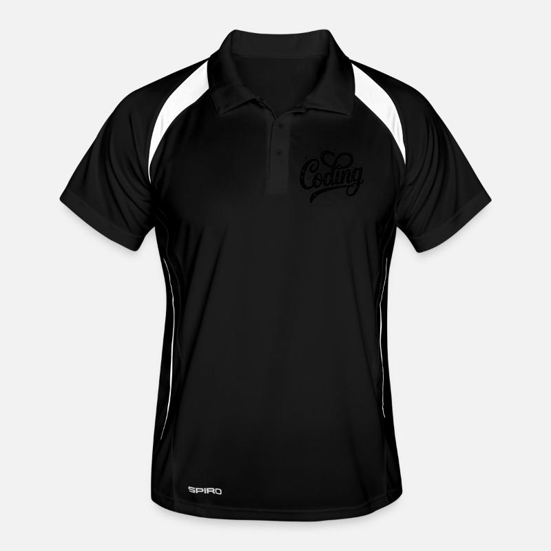 Codage - Conception technologique cool Polo respirant Homme