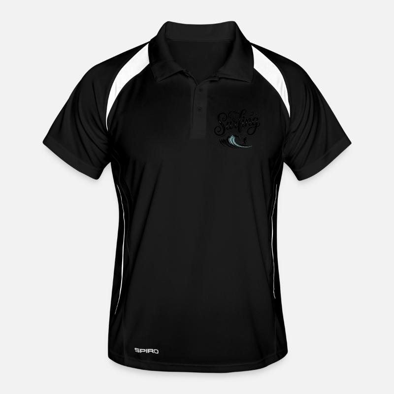 Surf - Logo Cool Surfer Polo respirant Homme
