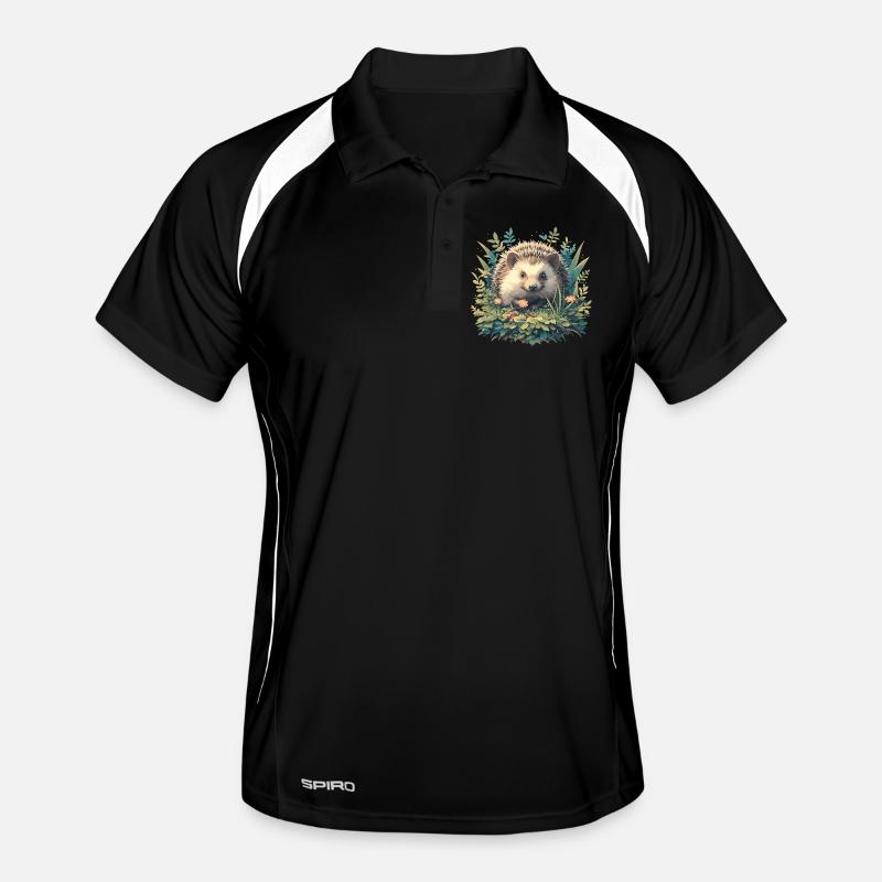 Igel Männer Polo atmungsaktiv