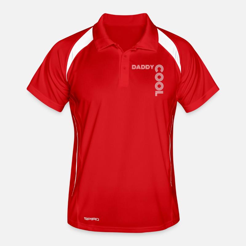 Daddy Cool Vater Geschenk Männer Polo atmungsaktiv