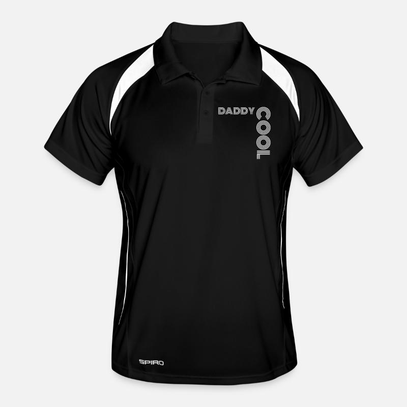 Daddy Cool Father Gift Men's Polo breathable