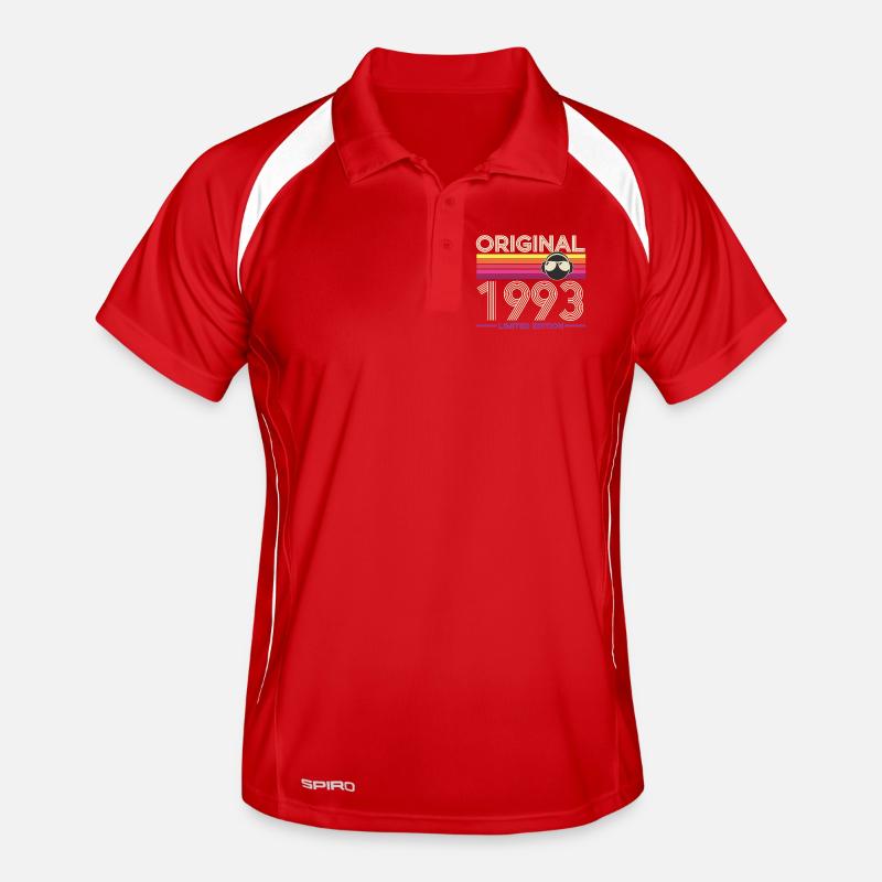 Original 1993 édition limitée rétro Polo respirant Homme