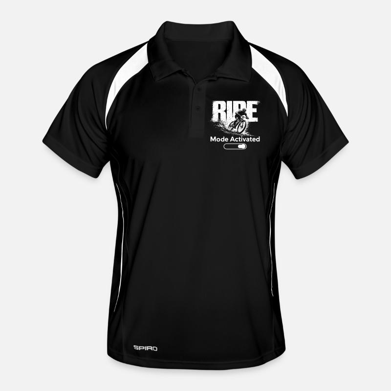 Mode Ride, Chemise Activée VTT VTT Polo respirant Homme