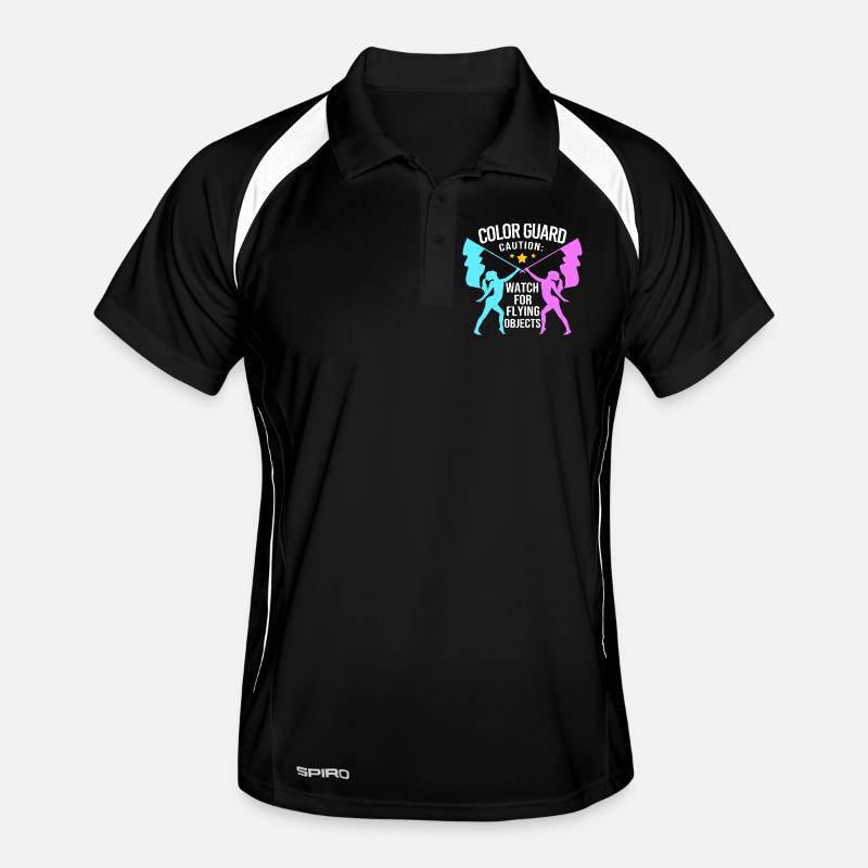 Carnaval Drapeau Carnaval agitant des drapeaux Polo respirant Homme
