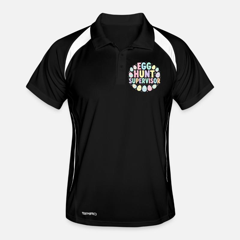 Easter Egg Overseer Men's Polo breathable