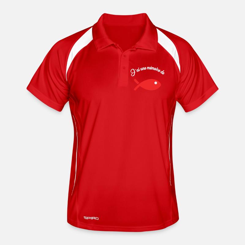 FISH. HUMOR Men's Polo breathable