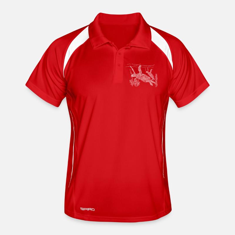 Water turtle Men's Polo breathable