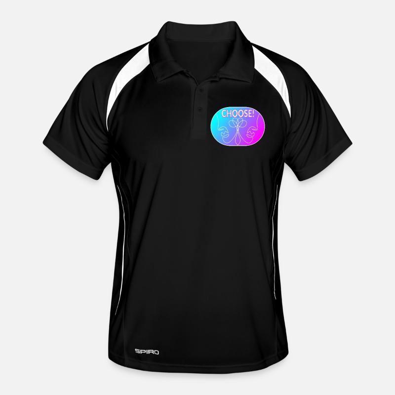 Dessin au trait - Choisir Polo respirant Homme