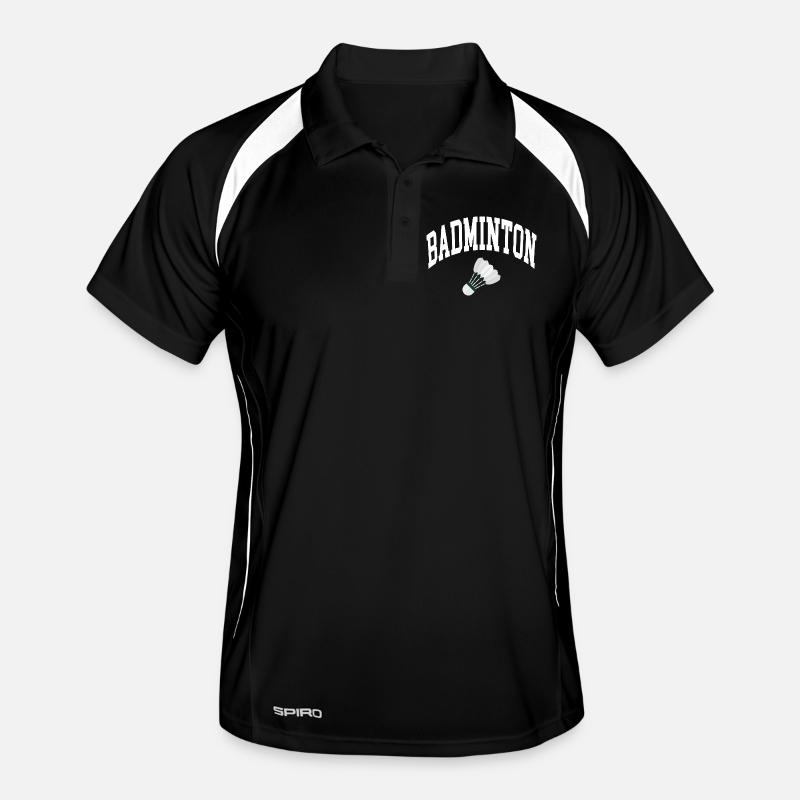 Badminton Männer Polo atmungsaktiv