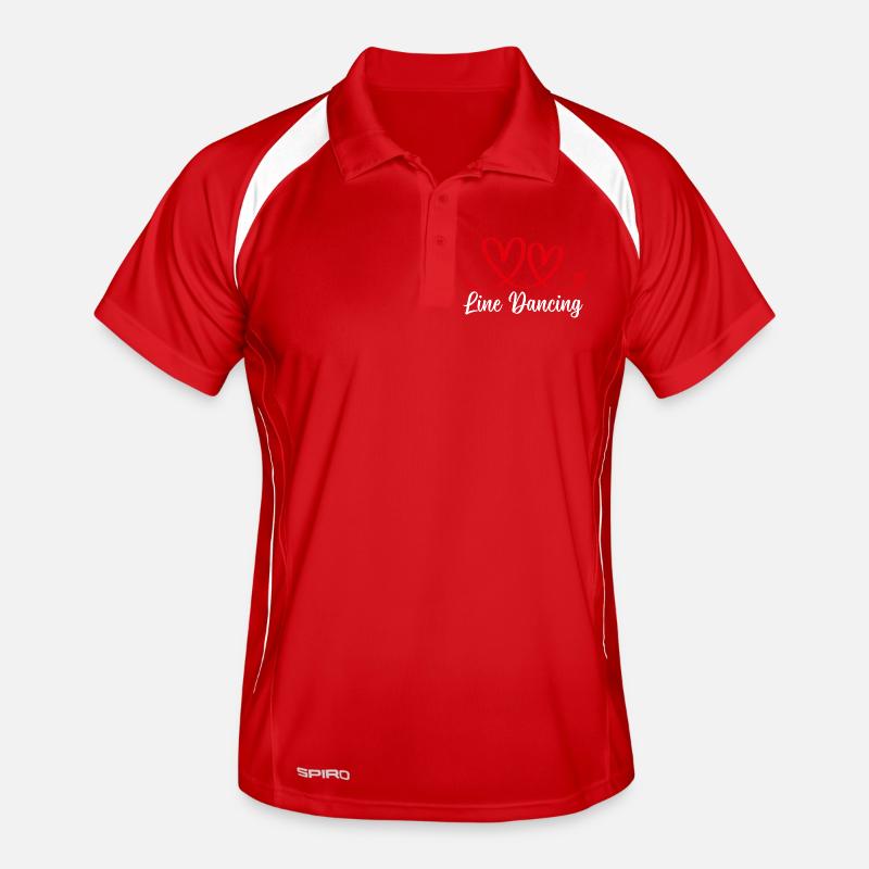 Line Dancing Cowboy Line Dancer Line Dance Men's Polo breathable