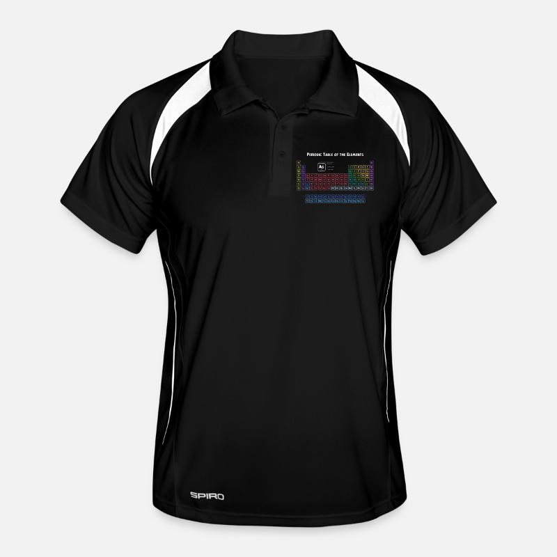 Periodic Table of the Elements Men's Polo breathable