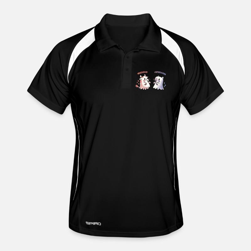 Effrayant Capy et vache Polo respirant Homme