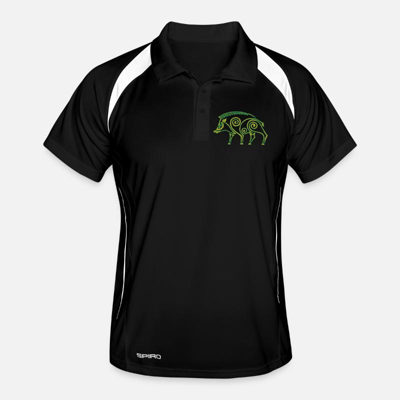 Celtic boar Men's Polo breathable