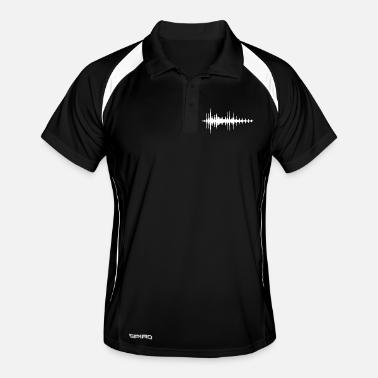 Camicia Heartbeat Audio Engineer Polo traspirante per uomo