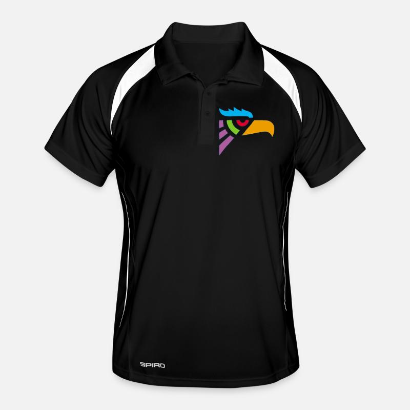 Tribal Eagle Head Men's Polo breathable