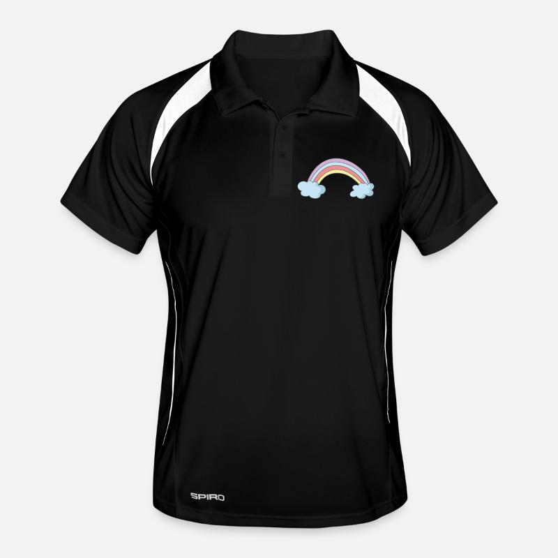 rainbow Men's Polo breathable