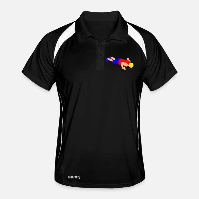 Pushups Men's Polo breathable