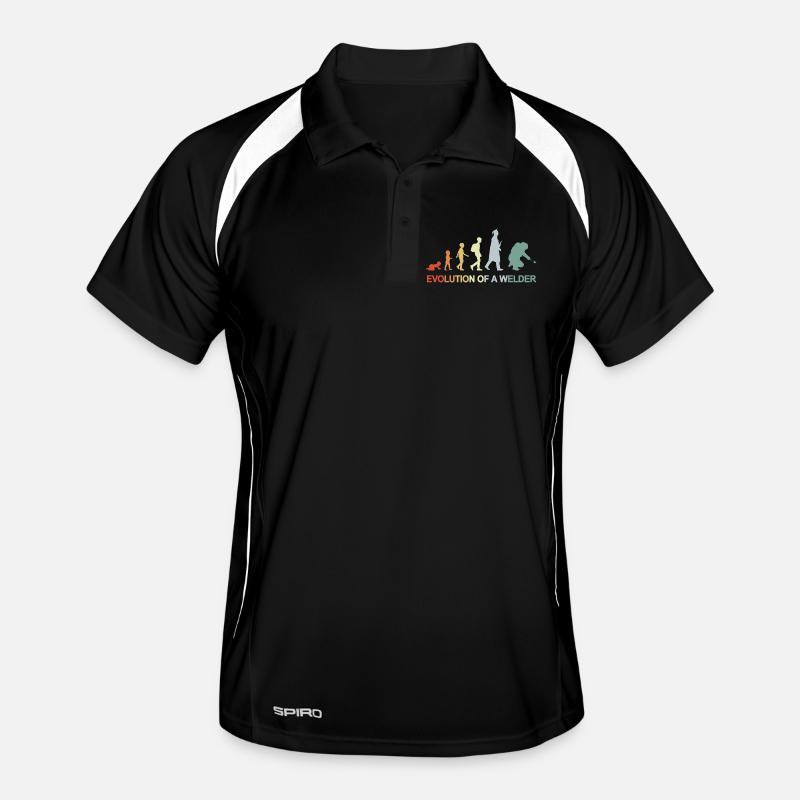 Évolution du soudage vintage Polo respirant Homme
