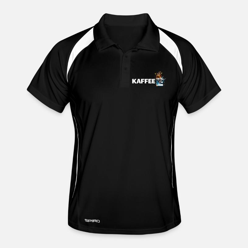 Kaffee Mascot Splash Männer Polo atmungsaktiv
