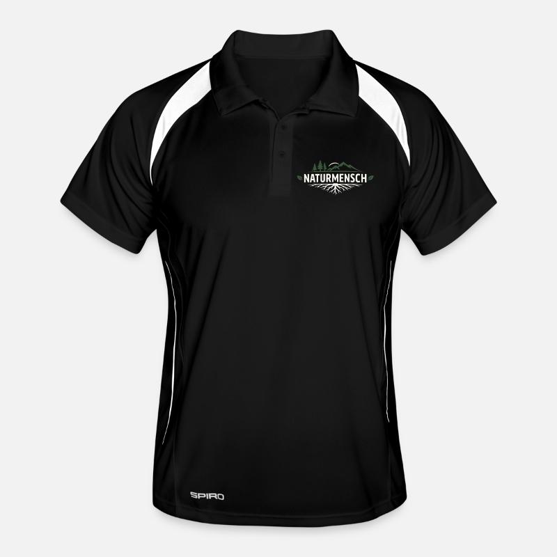 Nature Man – Nature-Loving Statement Design Men's Polo breathable