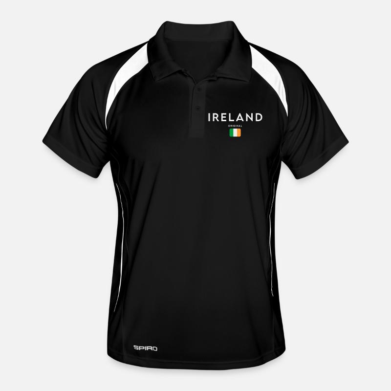 Drapeau de l’Irlande, Irish Pride Polo respirant Homme