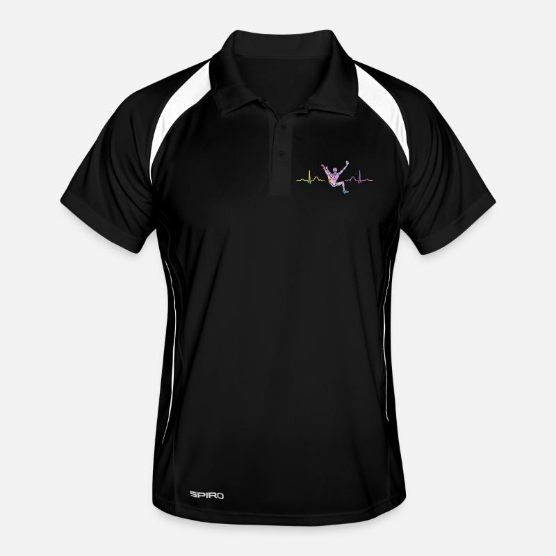 Battement de cœur de Boulderer Bloc Bloc Polo respirant Homme