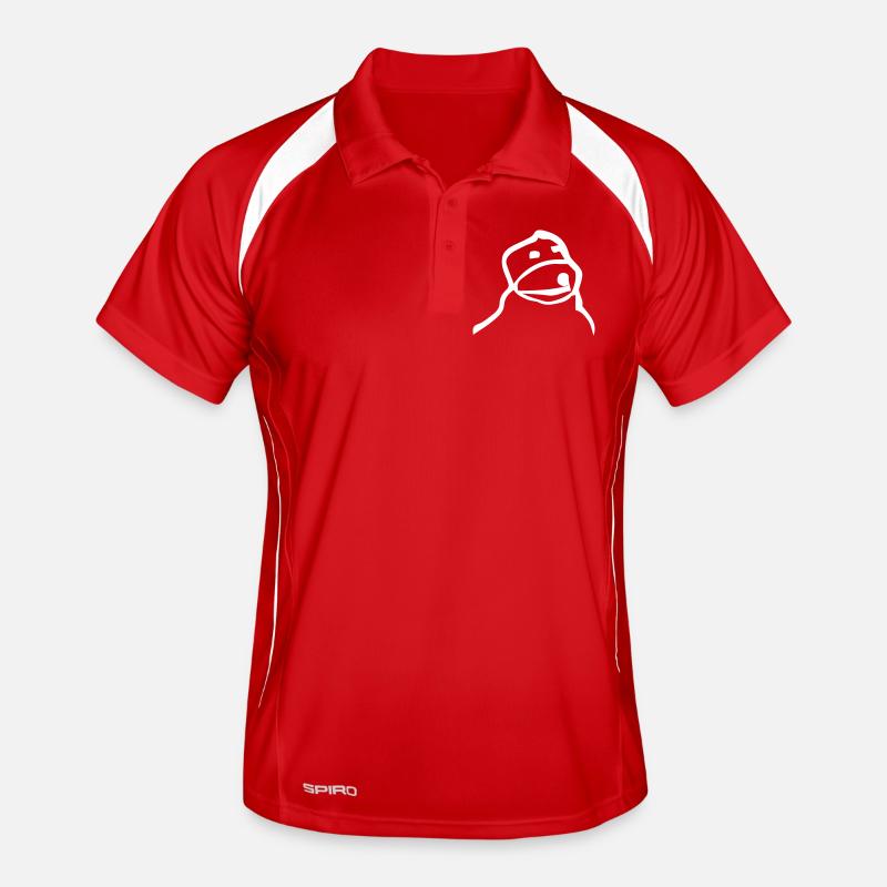 flat eric - design Polo respirant Homme