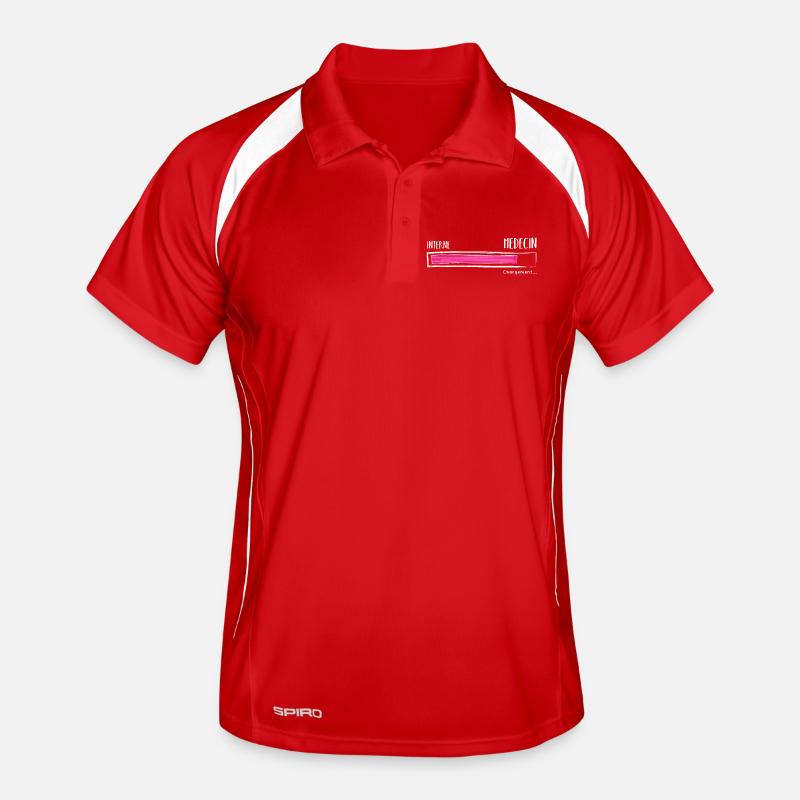 Internal Loading Doctor. Humor Future doctor Men's Polo breathable