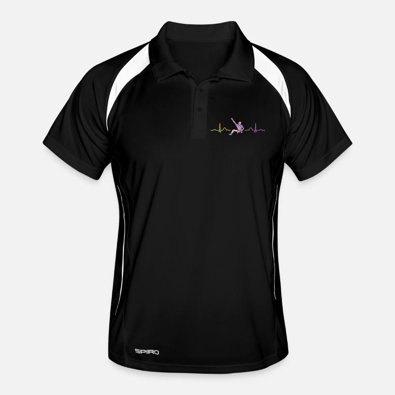 Battement de cœur de Boulderer Bloc Bloc Polo respirant Homme