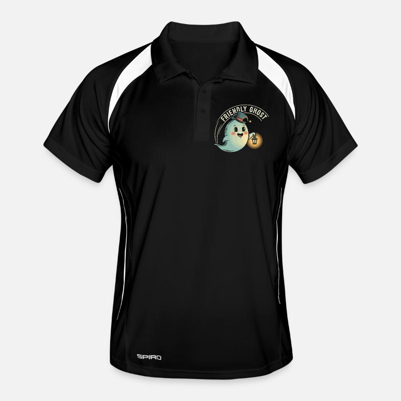 Fantôme amical avec lanterne Polo respirant Homme