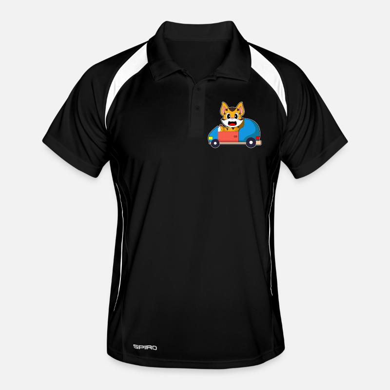Tiger Auto Männer Polo atmungsaktiv