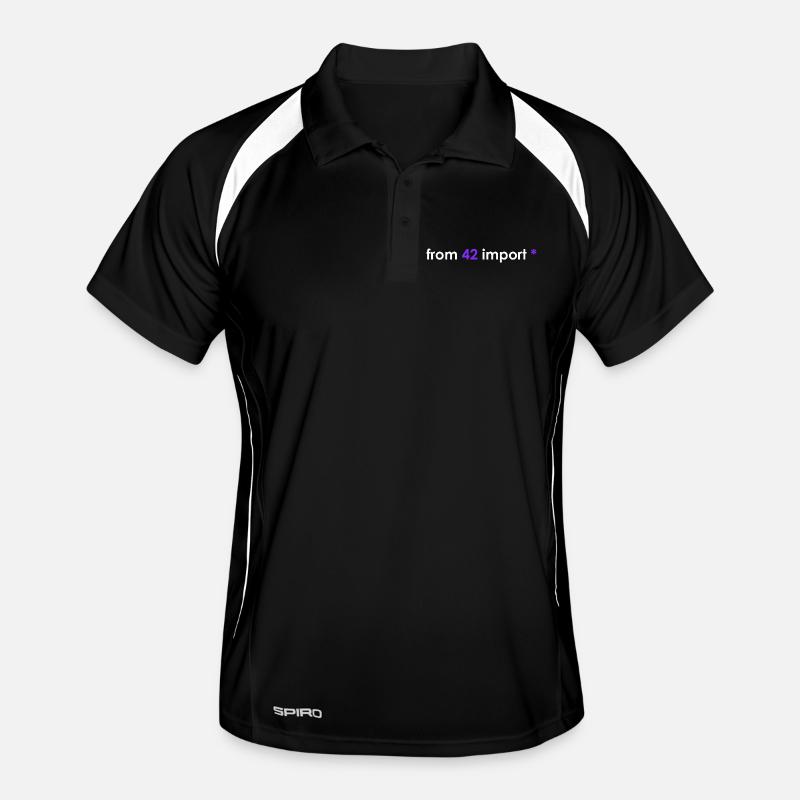 import 42 white Men's Polo breathable