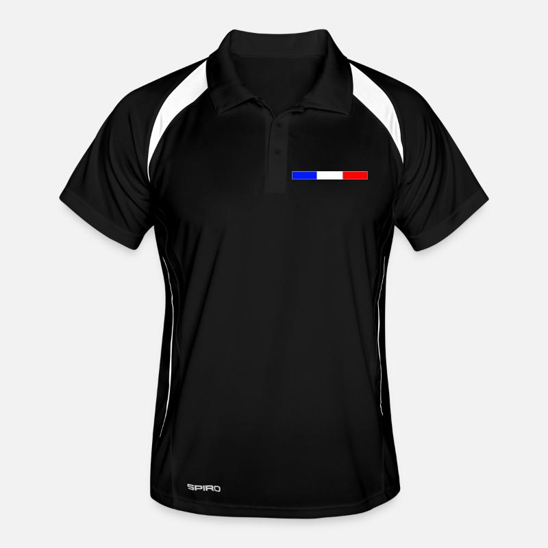 Frankreich Männer Polo atmungsaktiv