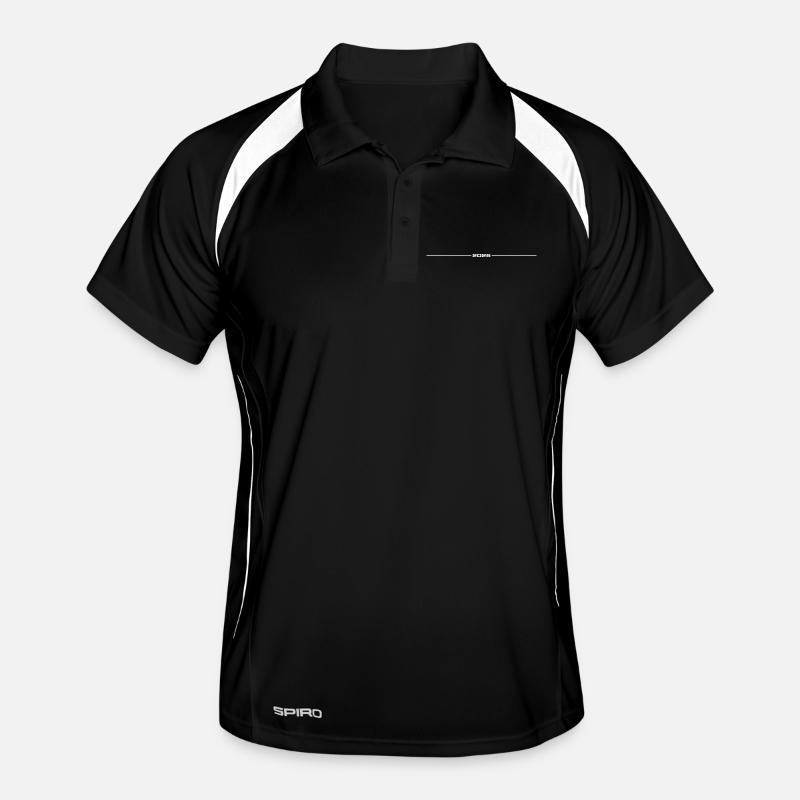 2026 Stroke Element - Men's Polo breathable - black/white