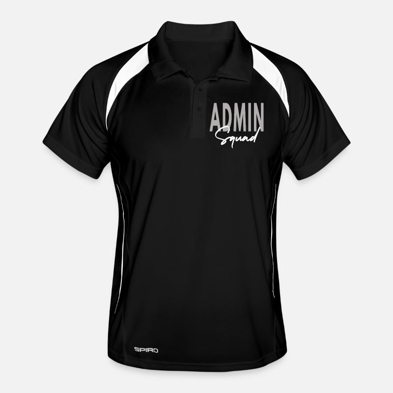 Admin Squad Assistent Teamadministrator Männer Polo atmungsaktiv
