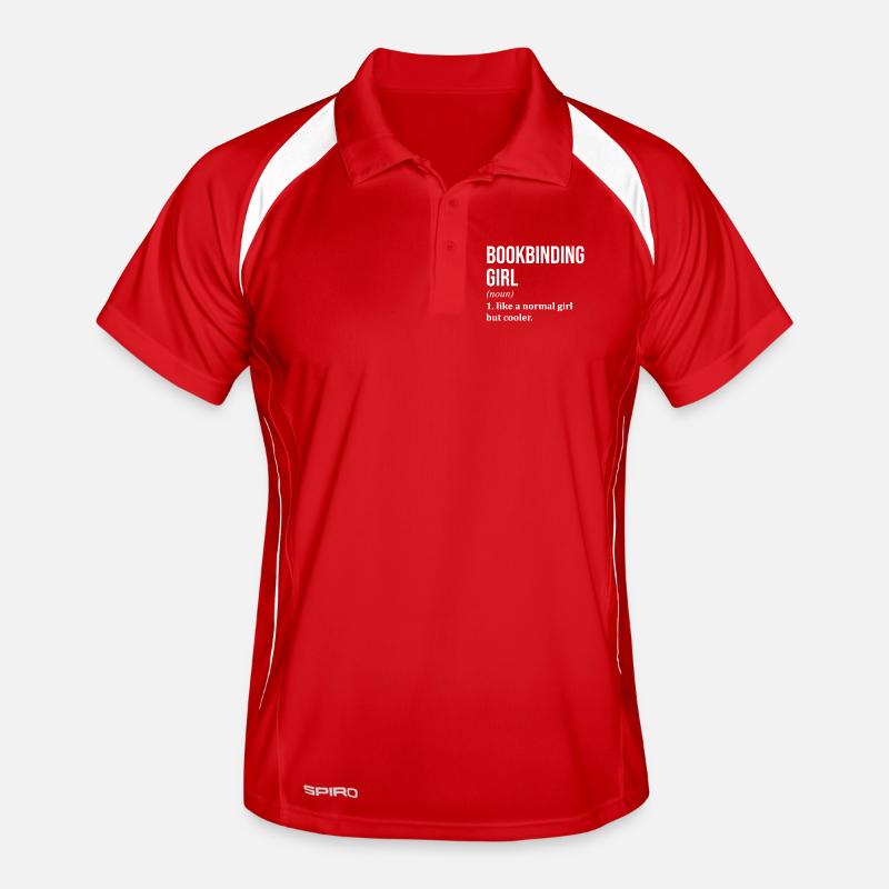 Bookbinding Men's Polo breathable