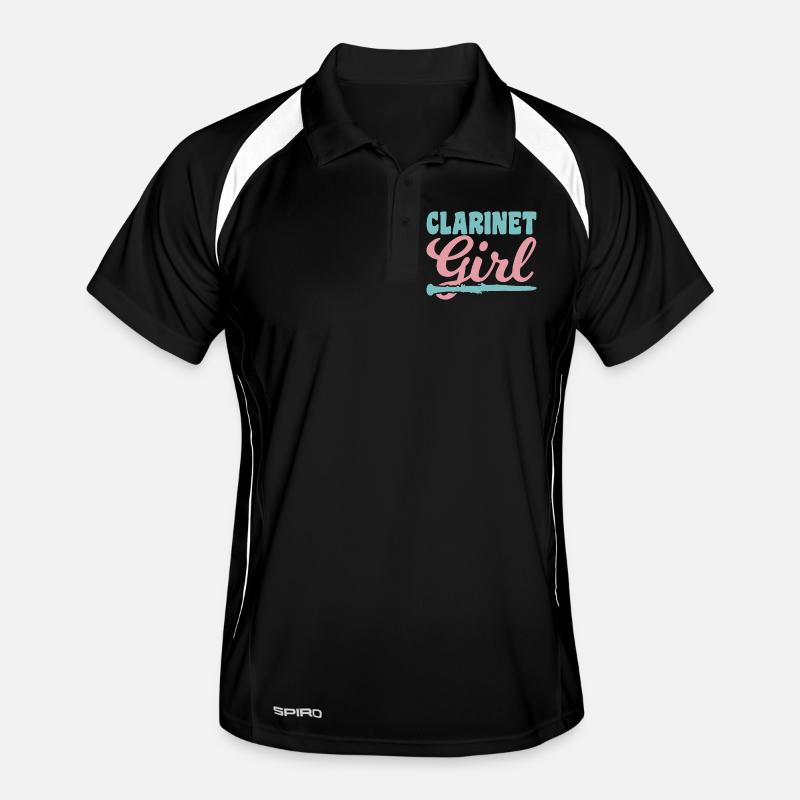 Clarinet player Men's Polo breathable