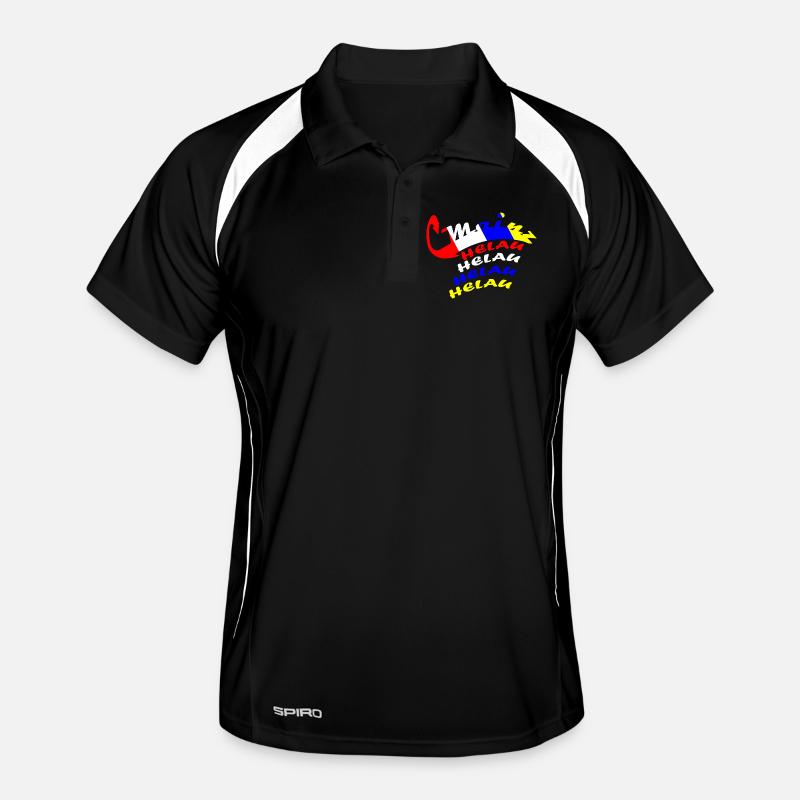 Conception du carnaval de Helau Polo respirant Homme