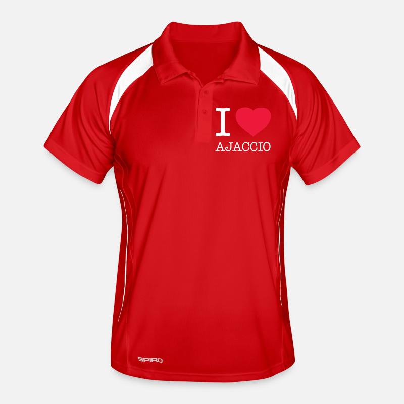 J’ADORE AJACCIO Polo respirant Homme