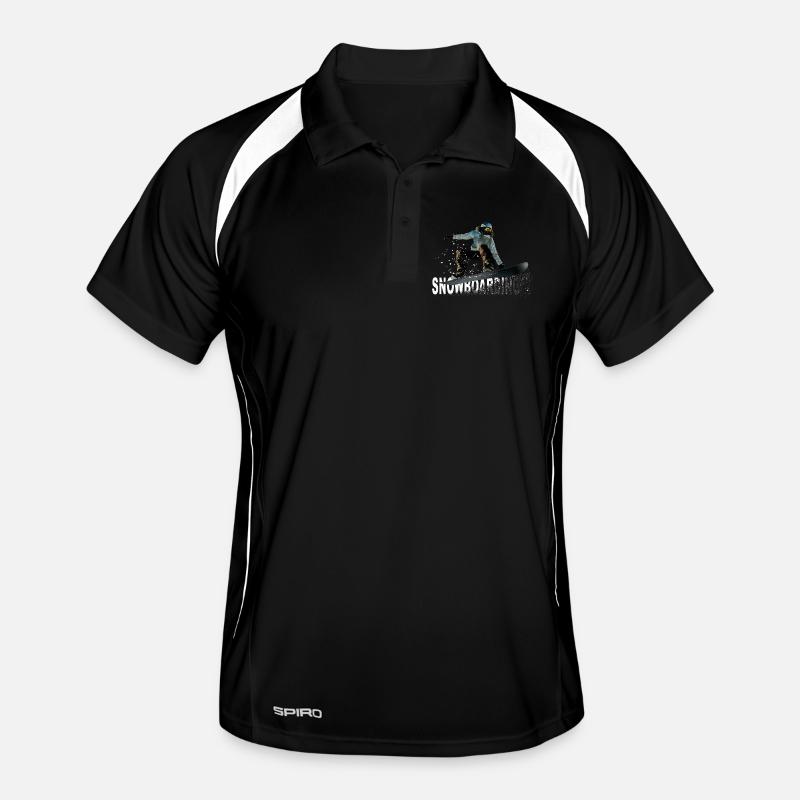 snowboarding Polo respirant Homme