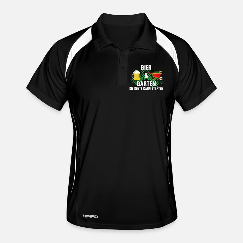 Garten Rentner Bier Männer Polo atmungsaktiv